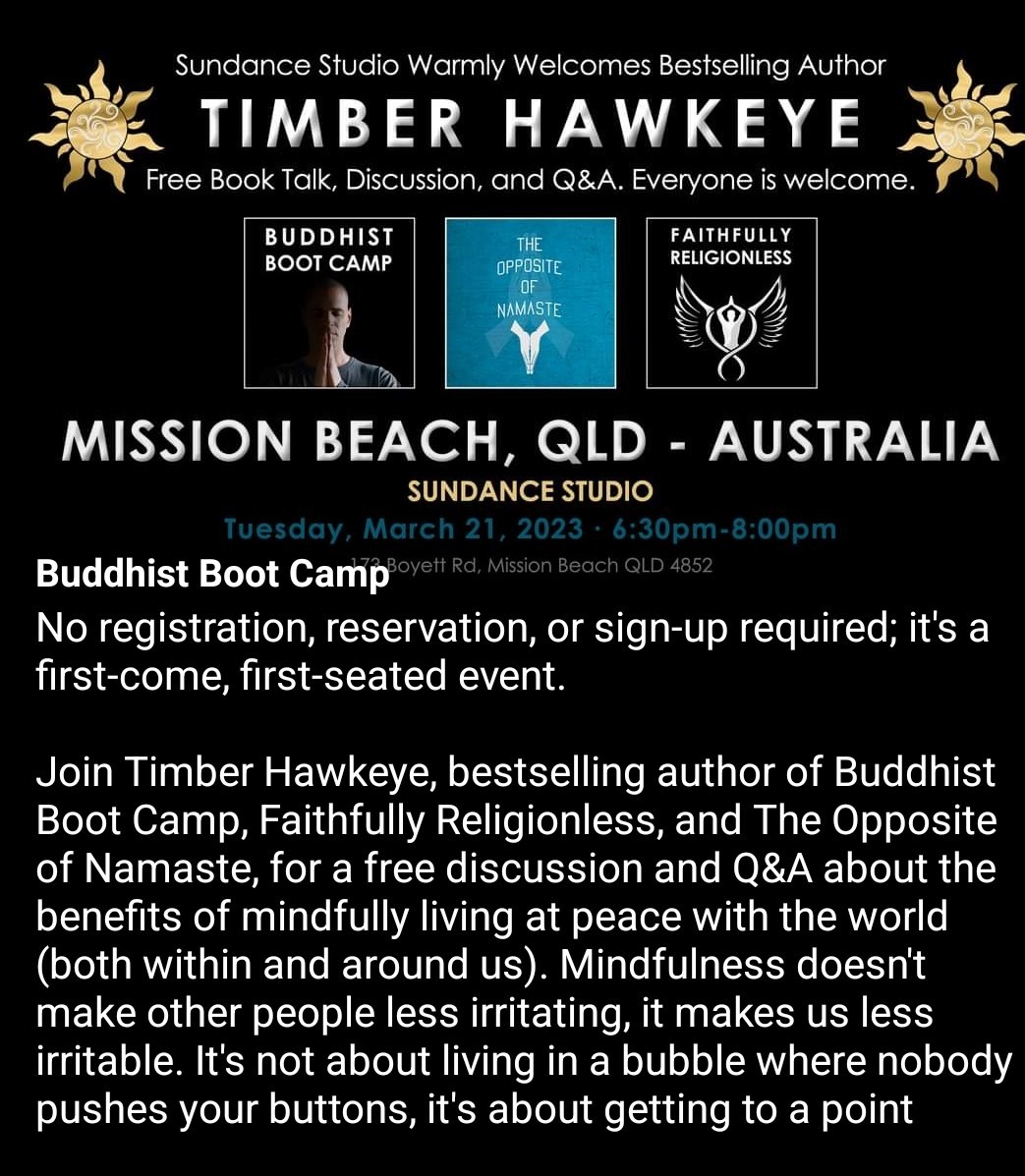 Buddhist Boot Camp Cassowary Coast Tourism